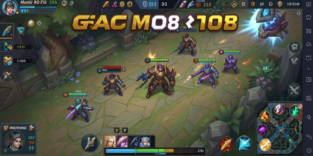 Screenshot gameplay GACOR108 yang menunjukkan aksi pertempuran seru.