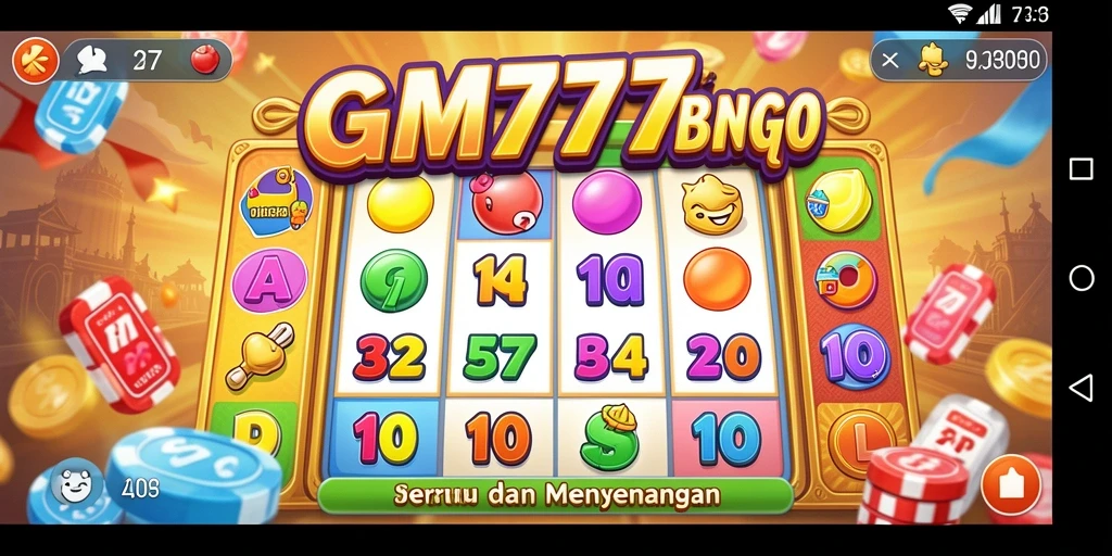 Tangkapan layar menampilkan gameplay Bingo yang seru dan interaktif.