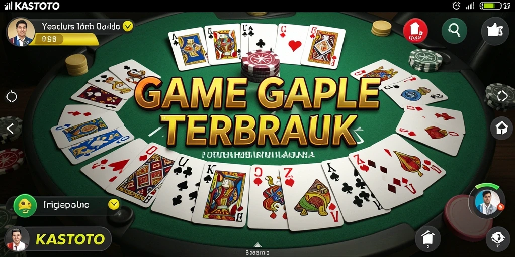Tampilan gameplay KASTOTO yang seru dan interaktif.