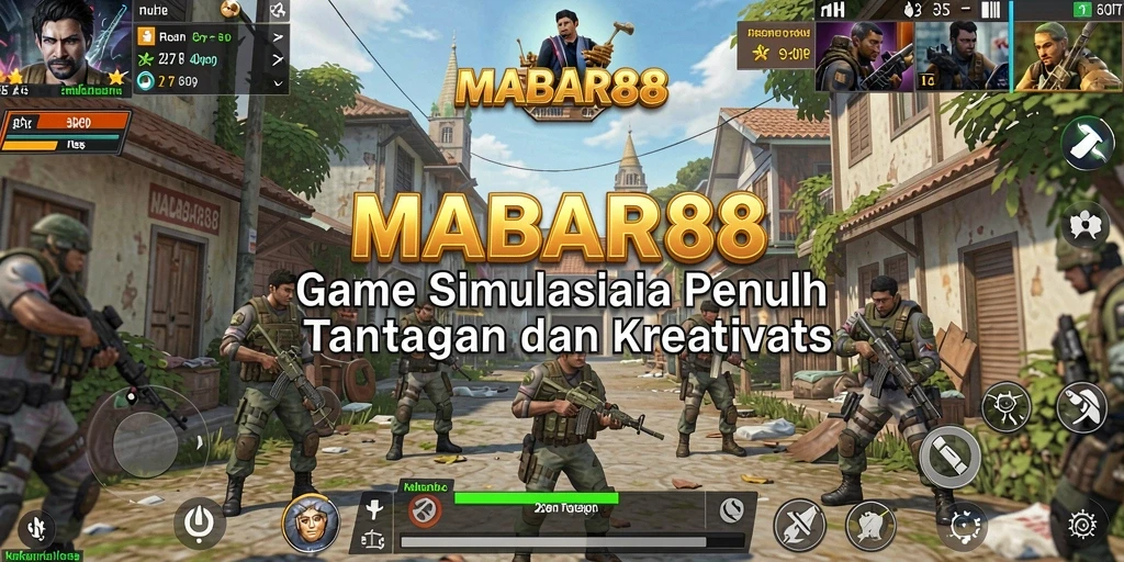 Screenshot utama MABAR88 menampilkan gameplay Simulation yang seru dan interaktif.