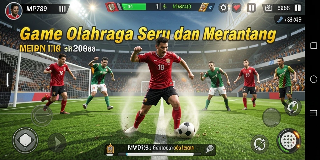 Gameplay seru MVP789 yang menampilkan berbagai macam olahraga.