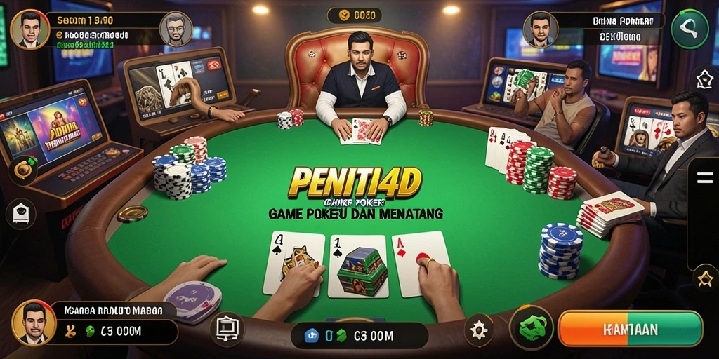 Tampilan gameplay seru PENITI4D dengan interaksi pemain.