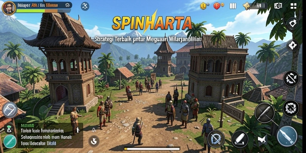 Tampilan menarik dari gameplay SPINHARTA dengan strategi mendalam.